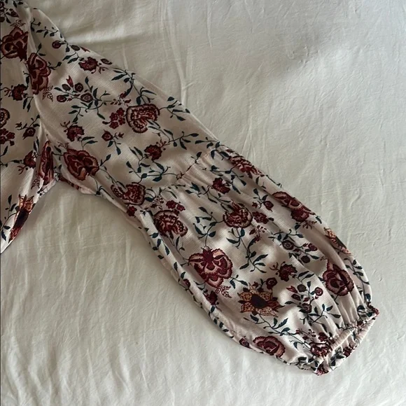 Lucky Brand Floral Print Women's Top - Picture 9 of 12